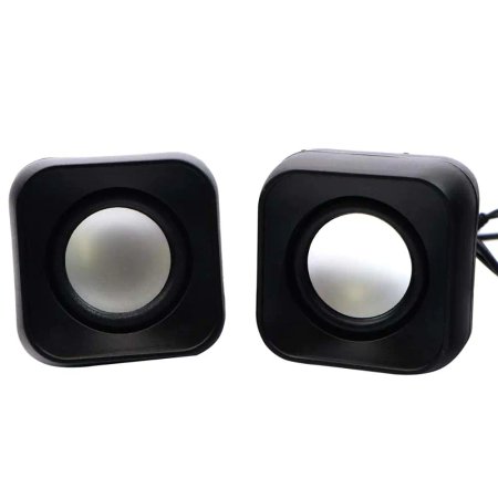 D-16 Multimedia USB 2.0 2-Channel Desktop Wired Speaker