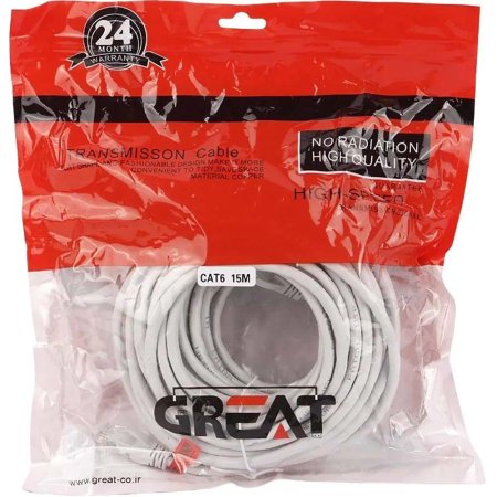 Great CAT6 15m LAN Cable