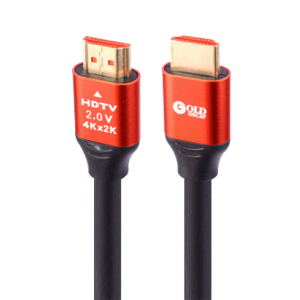 کابل تصویر Gold Oscar HDMI v2.0 4K طول 10m کابل تصویر Gold Oscar HDMI v2.0 4K طول 10m