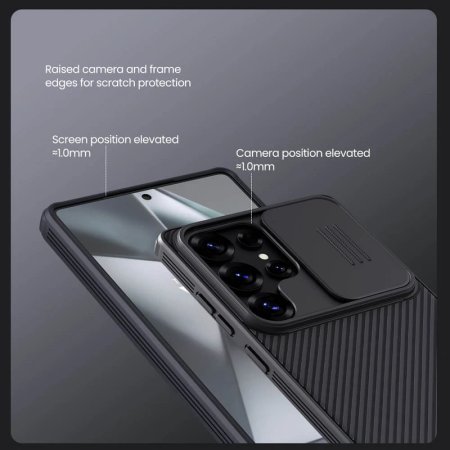 Nilkin Samsung S25 Ultra Cover Camshield Pro Lens Protector