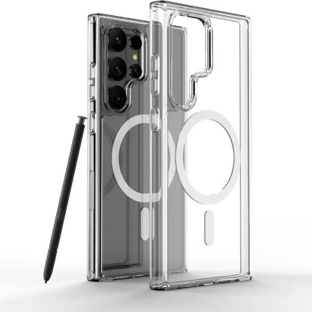 MacCoy transparent case suitable for Samsung S25 Ultra