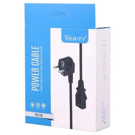 Verity V-PC7110 3Pin 1.5m PC Power Cable