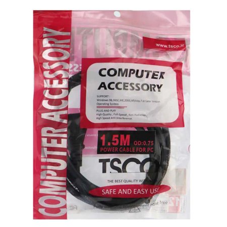  TSCO PC Power Cable 1.5m