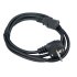Orange 1.5m PC Power Cable