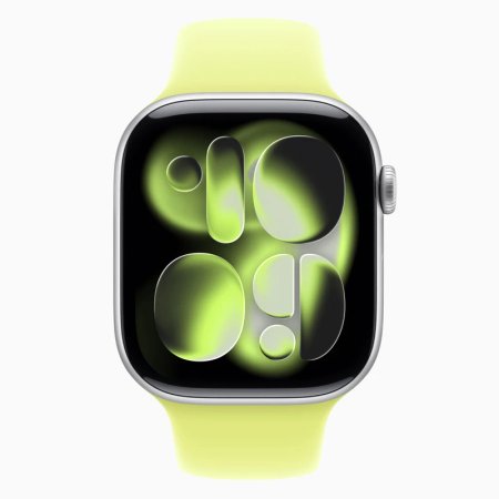 Apple Watch Series 11 46mm Aluminum Case with Silicone Band