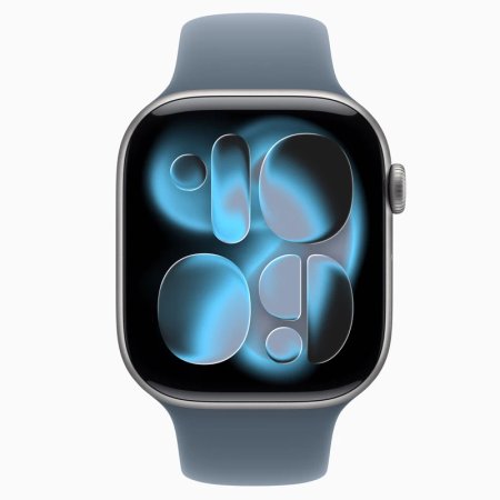 Apple Watch Series 11 46mm Aluminum Case with Silicone Band