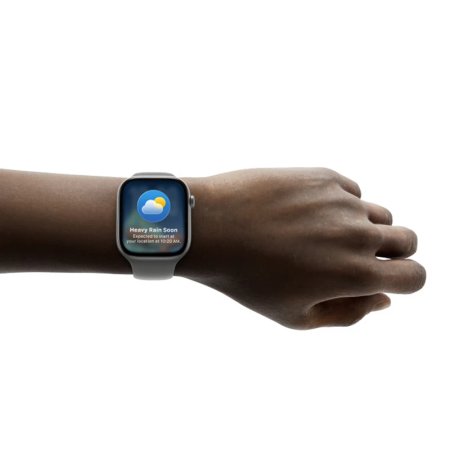 Apple Watch Series 11 46mm Aluminum Case with Silicone Band