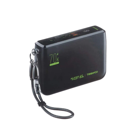Tranio Power Bank Model T-L7 Capacity 70000 mAh 65 Watts