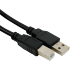 Gold Oscar printer USB cable, length 1.5 meters