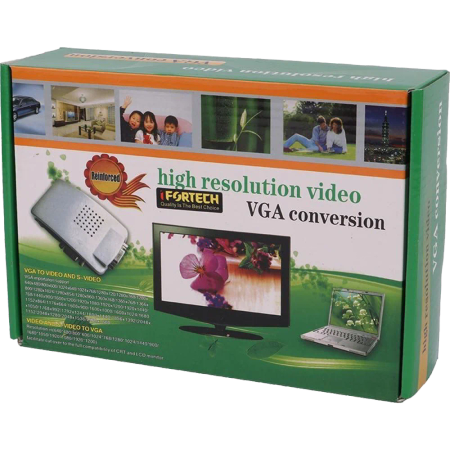 Ifortech VGA to AV /VGA /S-Video Converter
