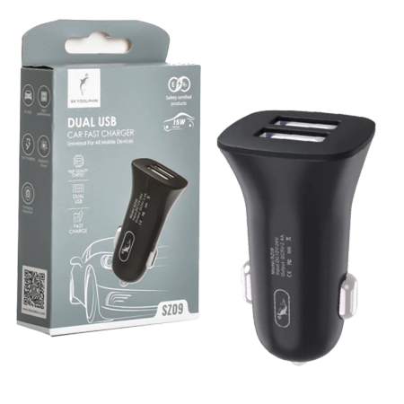 SKYDOLPHIN CAR CHARGER SZ 09 2.4A 2USB