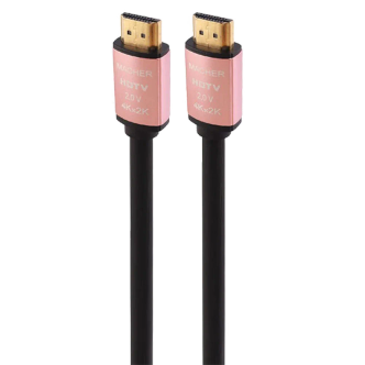 کابل HDMI 2.0V 4K مچر مدل MR-185 طول 1.5 متر کابل HDMI 2.0V 4K مچر مدل MR-185 طول 1.5 متر