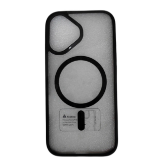قاب گوشی اپل Iphone 17 اسپیگن مدل Ultra Hybrid طرح مگ سیف - مشکی قاب گوشی اپل Iphone 17 اسپیگن مدل Ultra Hybrid طرح مگ سیف - مشکی