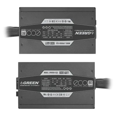 GREEN GP600A-ECO Rev3.1 600W Power Supply