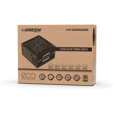 GREEN GP600A-ECO Rev3.1 600W Power Supply