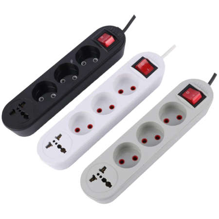 Nassim 3m 4 Way Power Strip