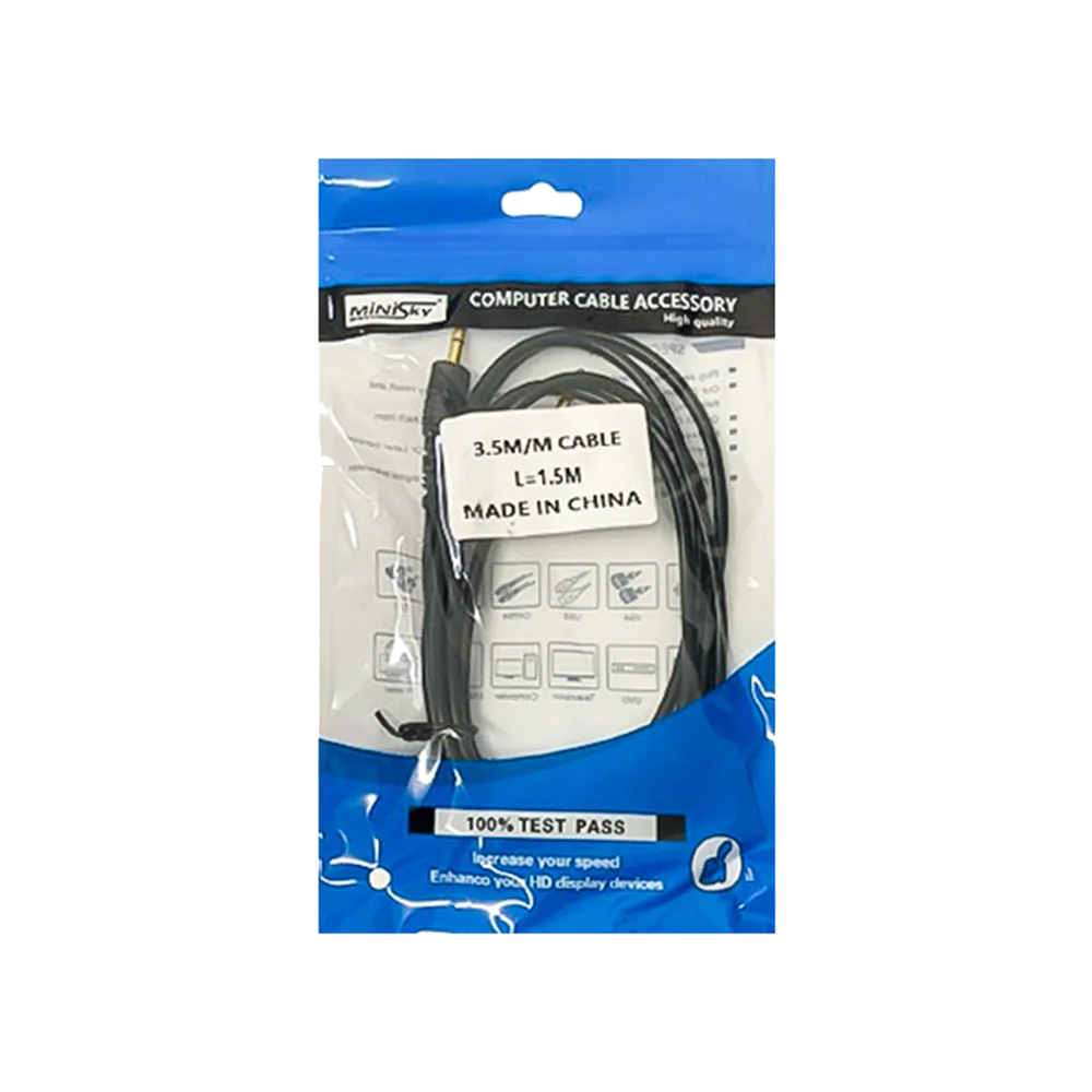کابل Minisky AUX طول 1.5 متر