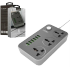 LDNIO SC3604 3 Way Electricity Adapter 2M With 6 USB