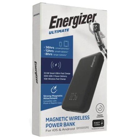 Energizer Wireless QM10005PQ 10000 mAh Power Bank