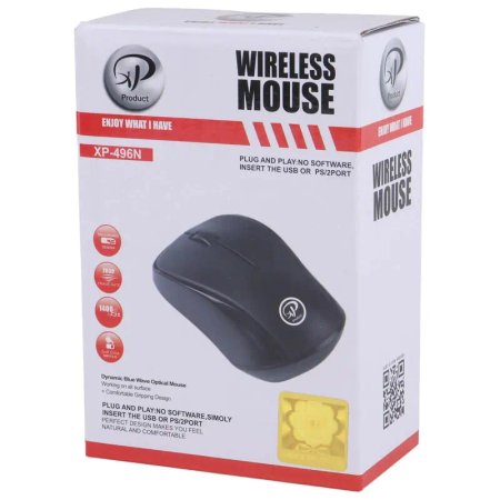 XP Wireless Mouse Model XP-496N