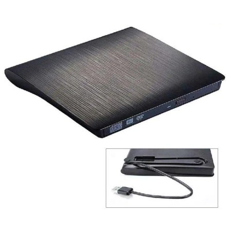 Pop-Up Mobile Laptop External DVD Drive -USB3