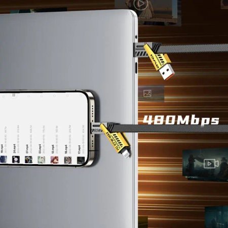 AWEI CL-226 cable 4in1 USB-C / Lightning 