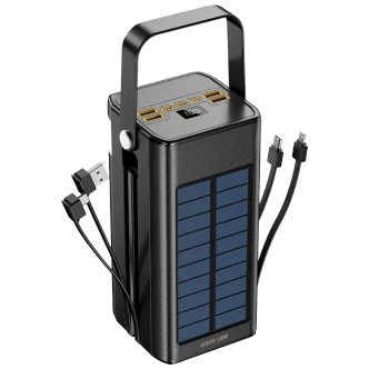 پاور بانک گرین لاین مدلGL-PX79 Solar X ظرفیت 100000 میلی آمپر ساعت