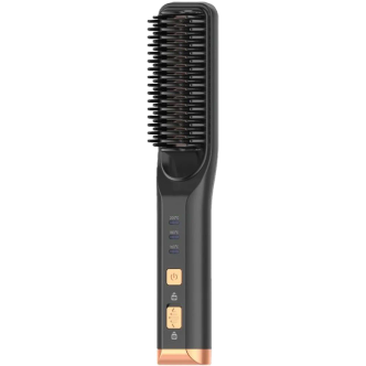 برس حرارتی صافکننده مو و ریش بیسیم گرین لاین مدل Cordless Beard and Hair Straightener برس حرارتی صافکننده مو و ریش بیسیم گرین لاین مدل Cordless Beard and Hair Straightener
