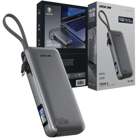 Green Lion Tron X PD 100W 20000mAh power Bank