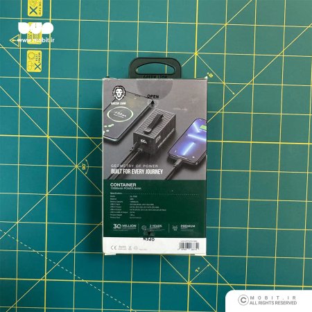 Green Lion Container 10000mAh power Bank PD 20W GL-PX60 22.5w MAX