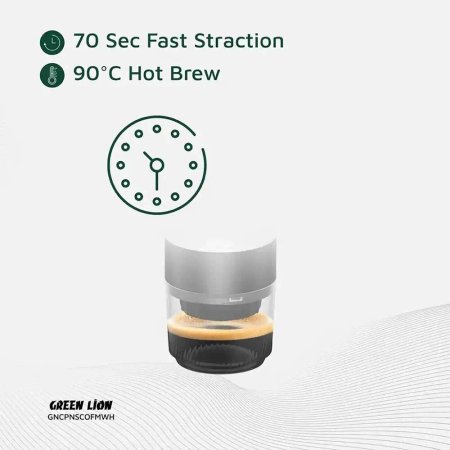 قهوه ساز قابل حمل گرین لاین مدل Campinas 80ml