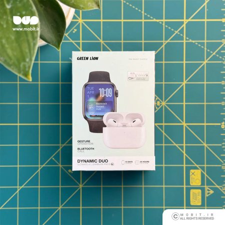 Green Lion Dynamic Duo 41mm Smart Watch And Earbuds Pro 2 GL-SWA11