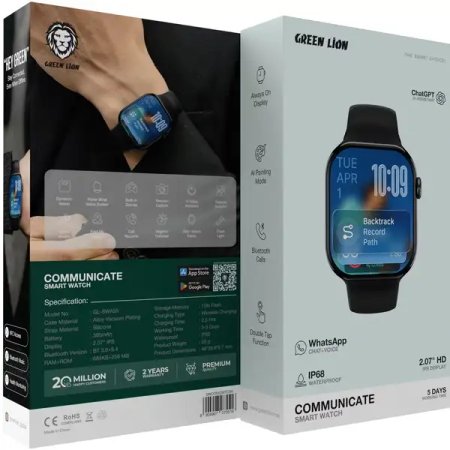 Green Lion Communicate 46 Smart Watch
