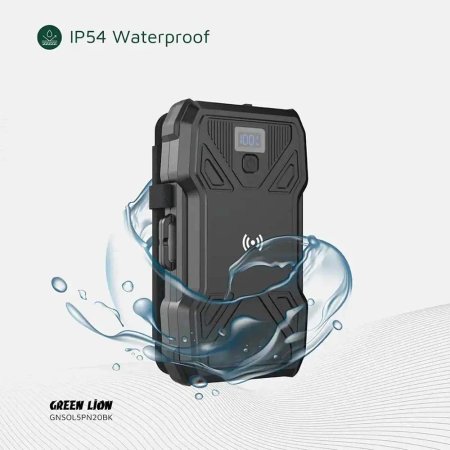  Green Lion Solar 5-Panel 20000mAh Power Bank PD20W GL-PX27