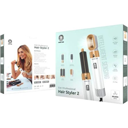 Green Lion 5 in 1 Professional Hair Styler 2 GN5N1PHSTYWH
