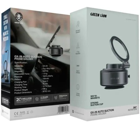 Green Lion GX-29 Auto Suction Phone Holder