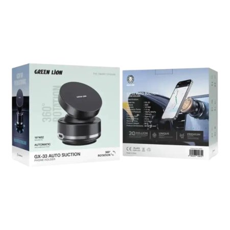 Green Lion GX-33 Auto Suction Phone Holder