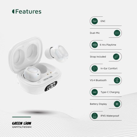  Green Lion Mittersill True Wireless Earbuds