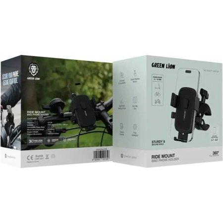 Green Lion Ride Mount Bike Phone Holder