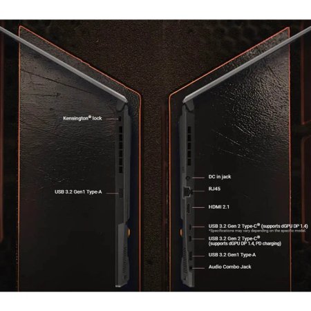 ASUS TUF Gaming FA607NUG R7 7445HS 16GB RAM 512GB SSD RTX 4050 16inch laptop