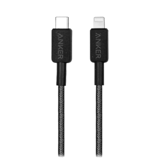 کابل تبدیل USB-C به لایتنینگ انکر مدل A81B5H11 طول 0.9 متر کابل تبدیل USB-C به لایتنینگ انکر مدل A81B5H11 طول 0.9 متر