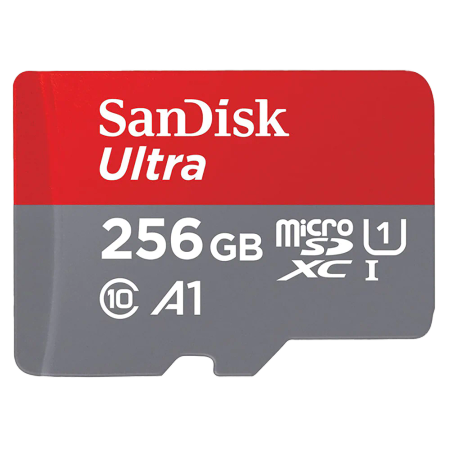 SanDisk Ultra U1 A1 C10 120MB/s 256GB MicroSD Memory Card