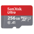 SanDisk Ultra U1 A1 C10 120MB/s 256GB MicroSD Memory Card