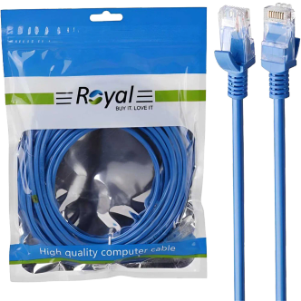 کابل شبکه Royal Cat5 طول 3 متر کابل شبکه Royal Cat5 طول 3 متر