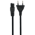 Orange two-pin power cable 1.5 m