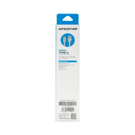 Kingstar K520C USB to USB-C charging cable