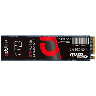 حافظه اس اس دی اینترنال ادلینک مدل S70 Lite M.2 2280 NVMe ظرفیت 1 ترابایت حافظه اس اس دی اینترنال ادلینک مدل S70 Lite M.2 2280 NVMe ظرفیت 1 ترابایت