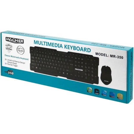 MACHER keyboard and mouse model MR-350