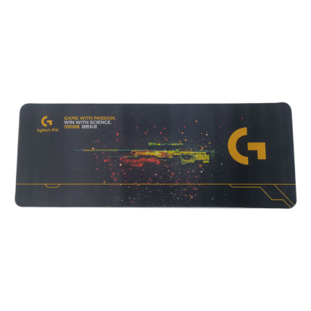 YELLOW LOGITECH MOUSEPAD GAME 30X80