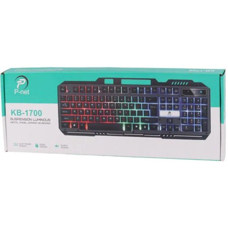 P-net gaming keyboard model KB-1700